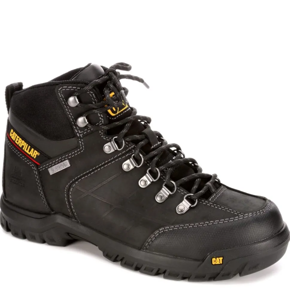 Caterpillar Mens Threshold Waterproof Steel Toe Work Boot