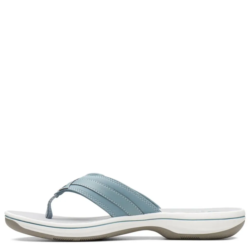 Clarks Womens Breeze Sea Flip Flop Sandal