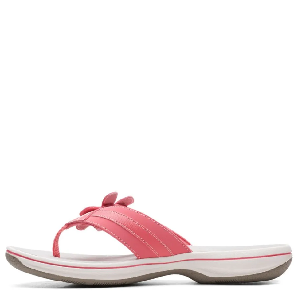 Clarks Womens Brinkley Flora Flip Flop Sandal