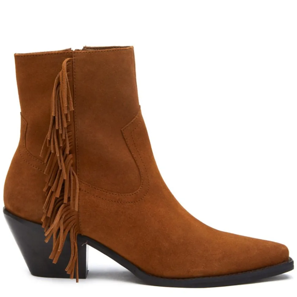 Coconuts Womens Jane Western Ankle Boot