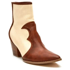 Coconuts Womens Marvin Ankle Western Boot