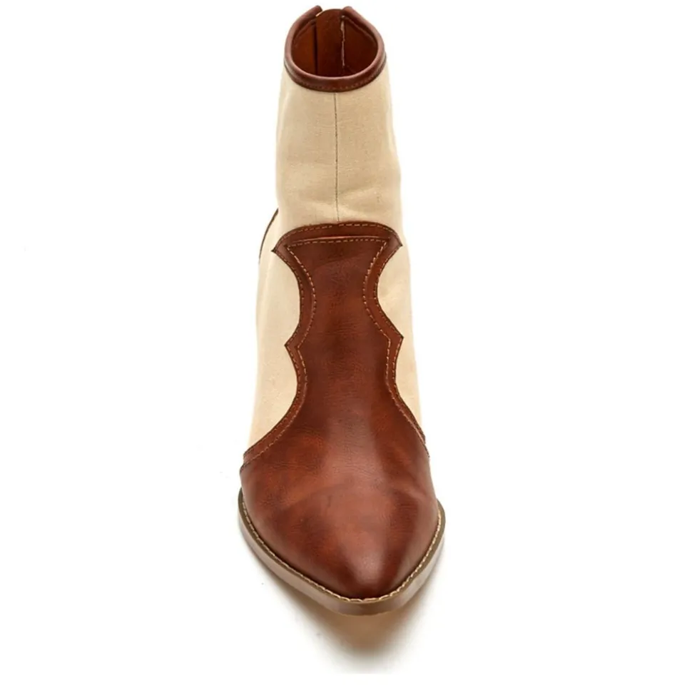 Coconuts Womens Marvin Ankle Western Boot