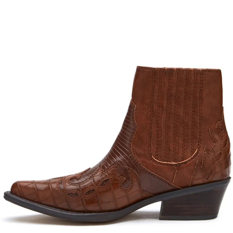 Coconuts Womens Milo Ankle Western Boot