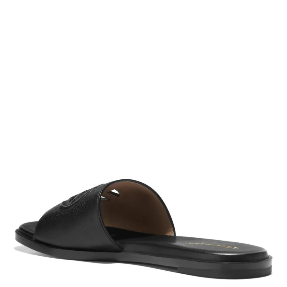 Cole Haan Womens Flynn Logog Slide Sandal