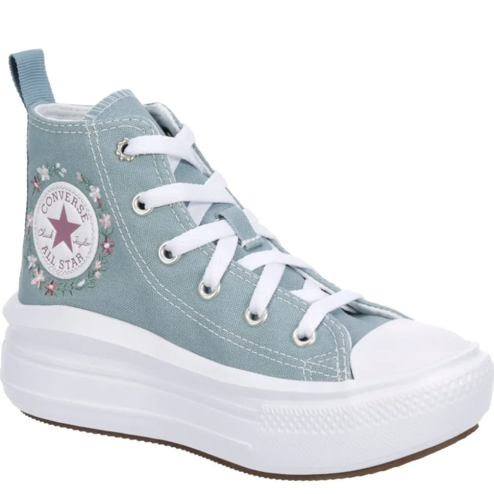 Converse Girls Chuck Taylor All Star Move High Top Sneaker