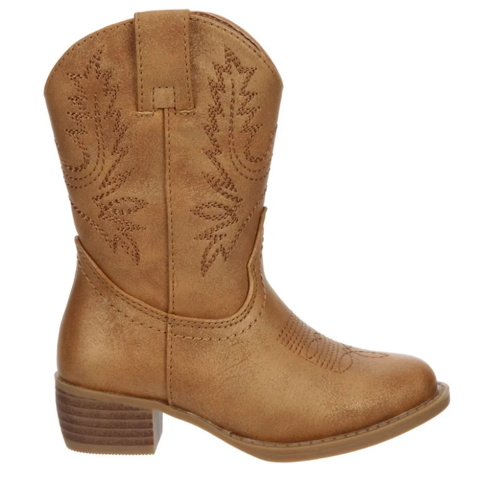 Cupcake Couture Girls Toddler-Little Kid Lil Shelby Western Boot