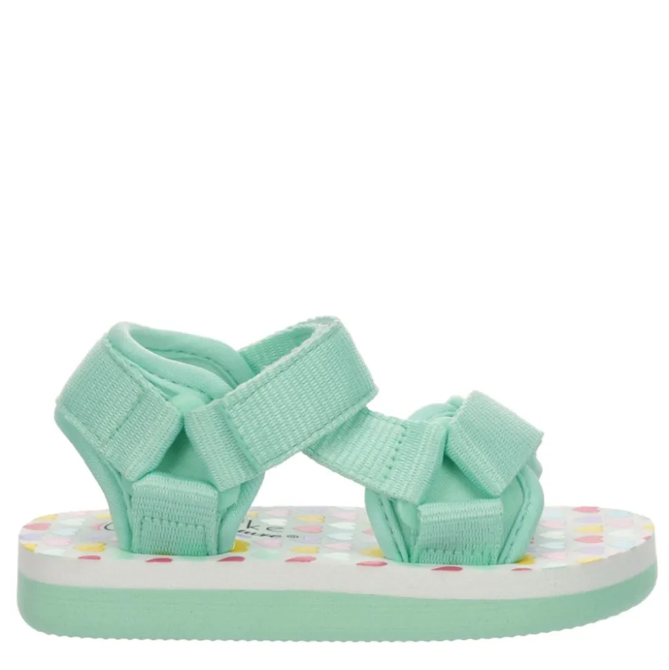 Cupcake Couture Girls Toddler-Little Kid Oceana Outdoor Sandal