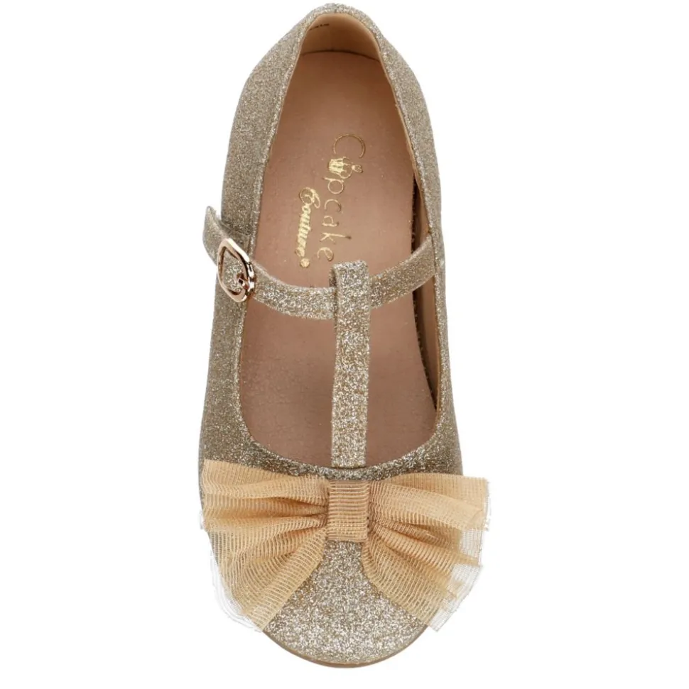 Cupcake Couture Girls Toddler Bowtiful Flat
