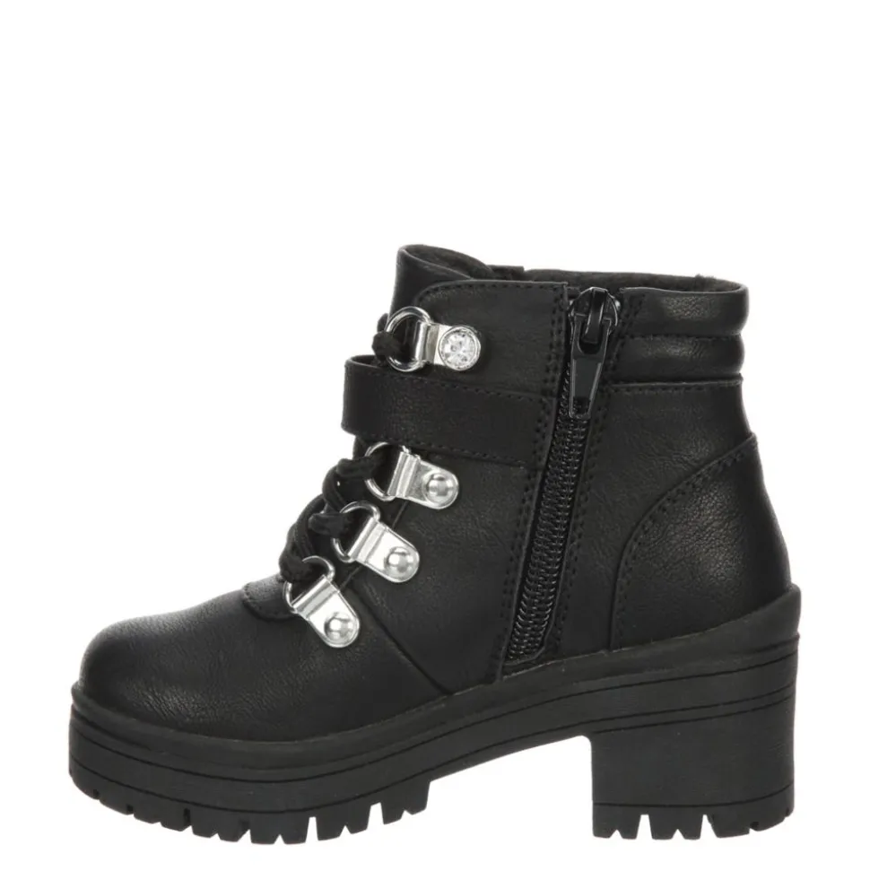 Cupcake Couture Girls Toddler-Little Kid Lil Jett Combat Boot