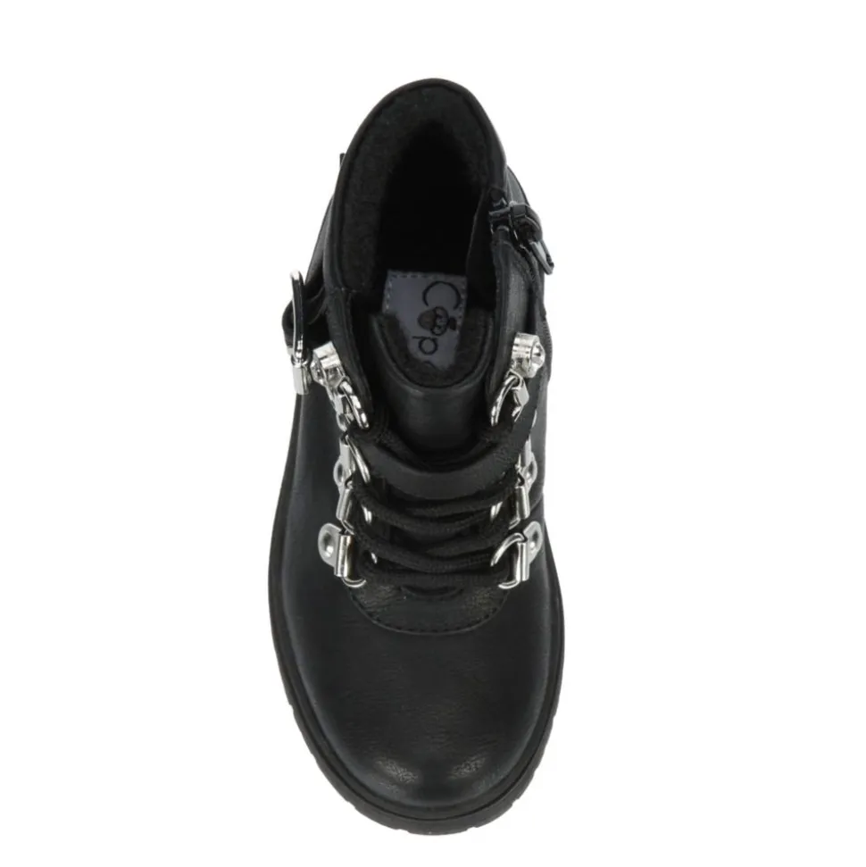 Cupcake Couture Girls Toddler-Little Kid Lil Jett Combat Boot