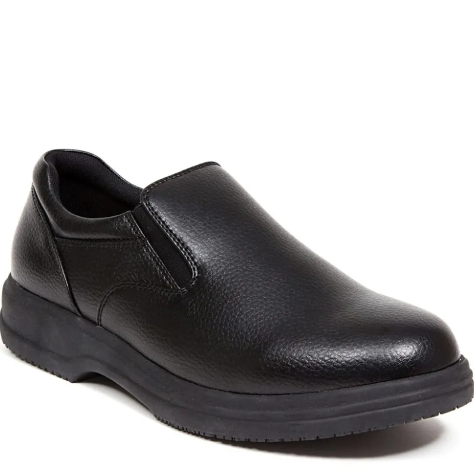 Deer Stags Mens Manager Slip Resistant Work Shoe
