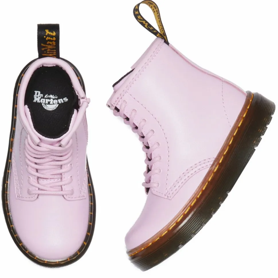 Dr.Martens Girls Toddler Zavala Combat Boot