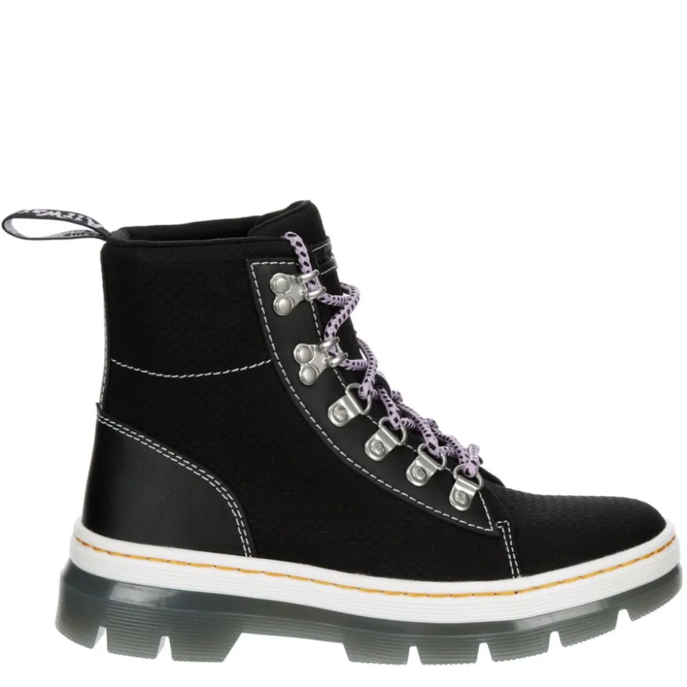 Dr.Martens Womens Combs Nylon Combat Boot