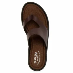 Eastland Womens Laurel Wedge Sandal Comfort Flip Flop