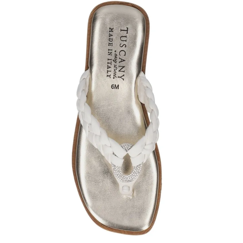 Easy Street Womens Coletta Thong Sandal