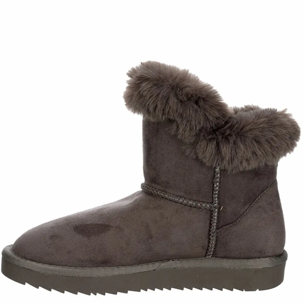 Eva & Zoe Womens Ciara Fur Boot