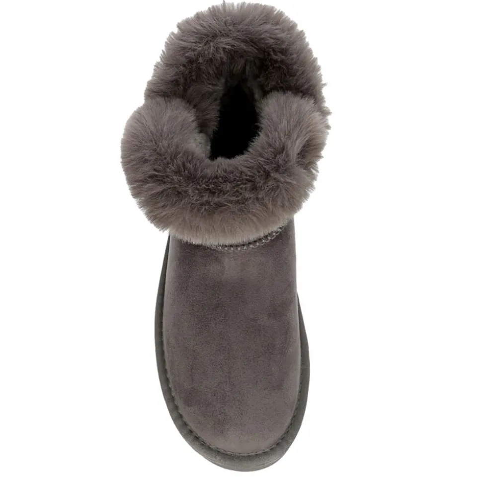 Eva & Zoe Womens Ciara Fur Boot