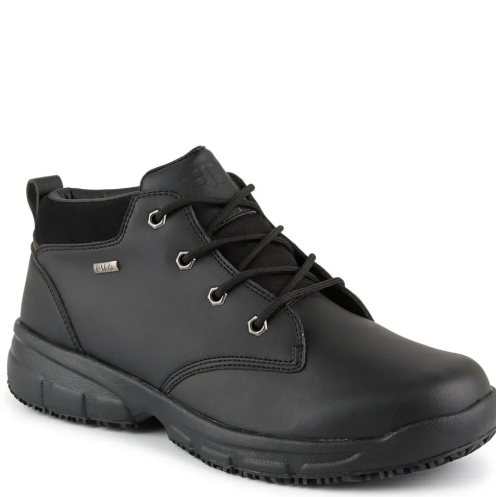 Fila Mens Mike Slip Resistant Work Shoe