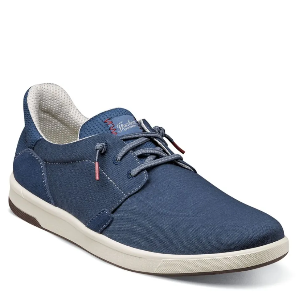 Florsheim Mens Crossover Canvas Plain Toe Slip On Sneaker