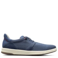 Florsheim Mens Crossover Canvas Plain Toe Slip On Sneaker