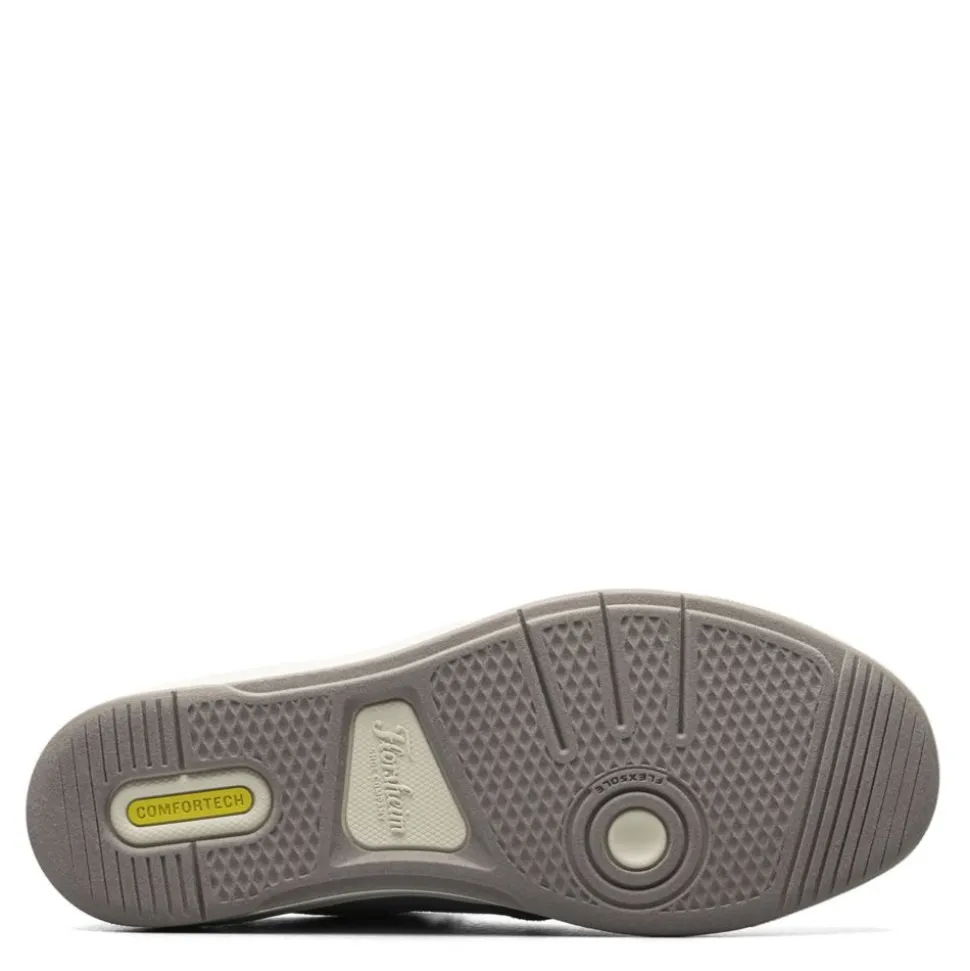Florsheim Mens Crossover Canvas Plain Toe Slip On Sneaker