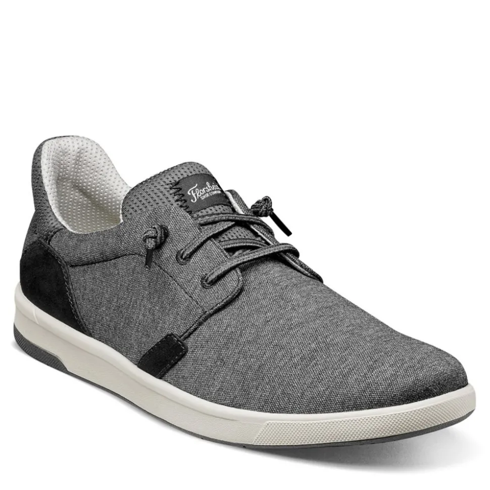 Florsheim Mens Crossover Canvas Plain Toe Slip On Sneaker