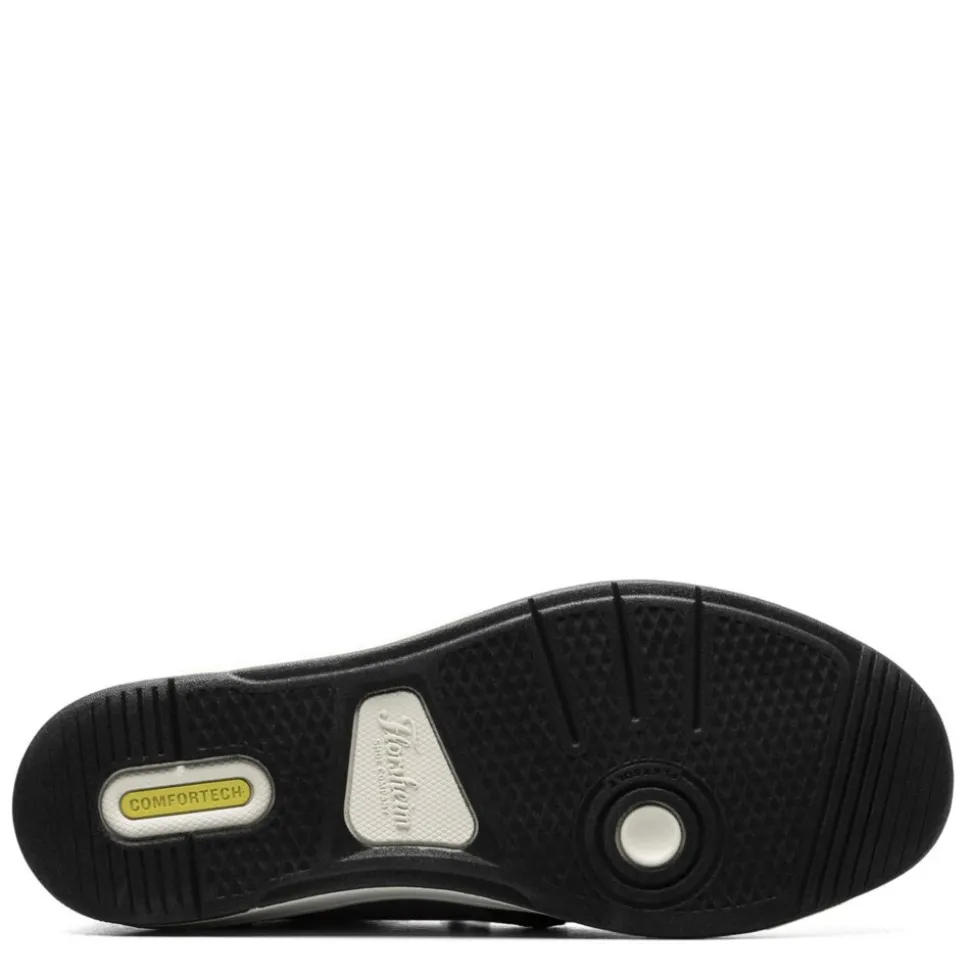 Florsheim Mens Crossover Canvas Plain Toe Slip On Sneaker