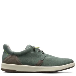 Florsheim Mens Crossover Canvas Plain Toe Slip On Sneaker