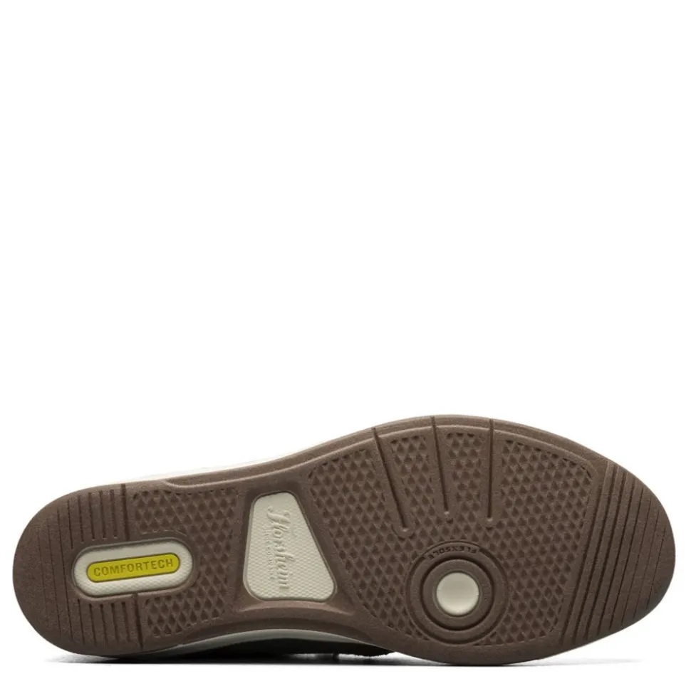Florsheim Mens Crossover Canvas Plain Toe Slip On Sneaker