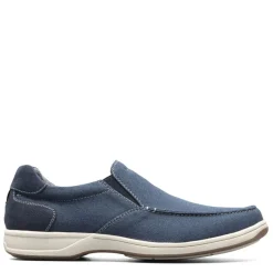 Florsheim Mens Lakeside Canvas Moc Toe Slip On