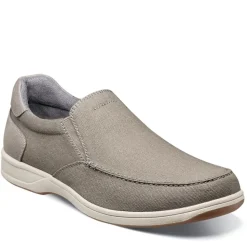 Florsheim Mens Lakeside Canvas Moc Toe Slip On