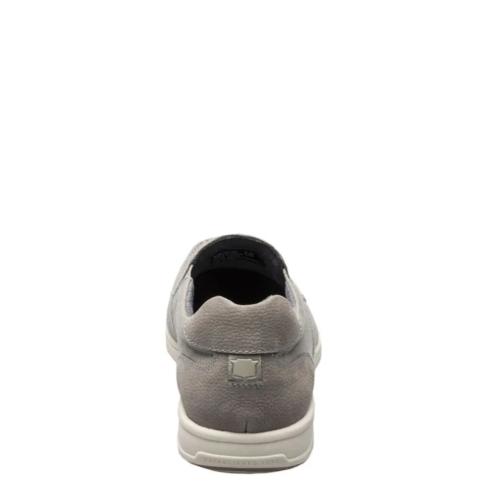 Florsheim Mens Lakeside Canvas Moc Toe Slip On