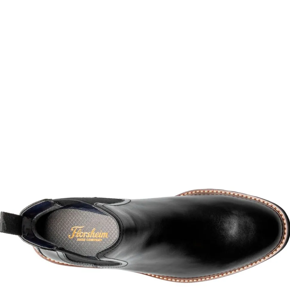 Florsheim Mens Renegade Plain Toe Chelsea Boot
