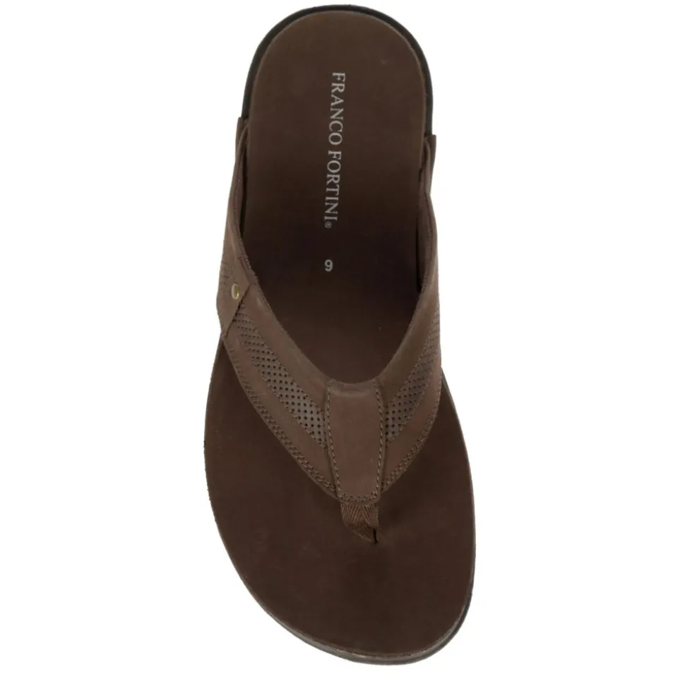 Franco Fortini Mens Newport Flip Flop Sandal