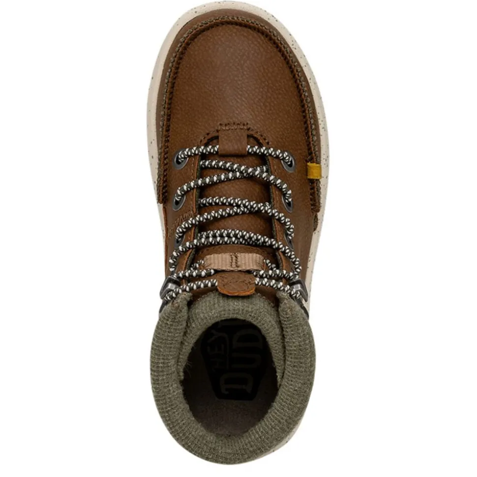 Heydude Boys Bradley Youth Leather Boot