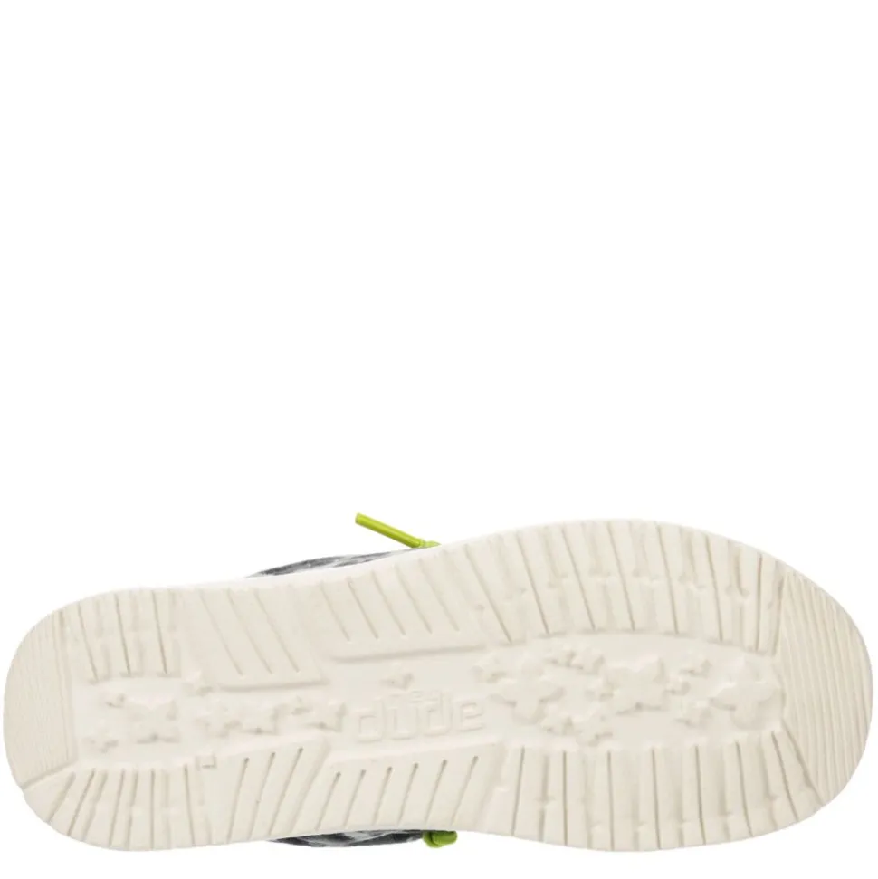 Heydude Boys Little Kid Wally Youth Slip On Sneaker