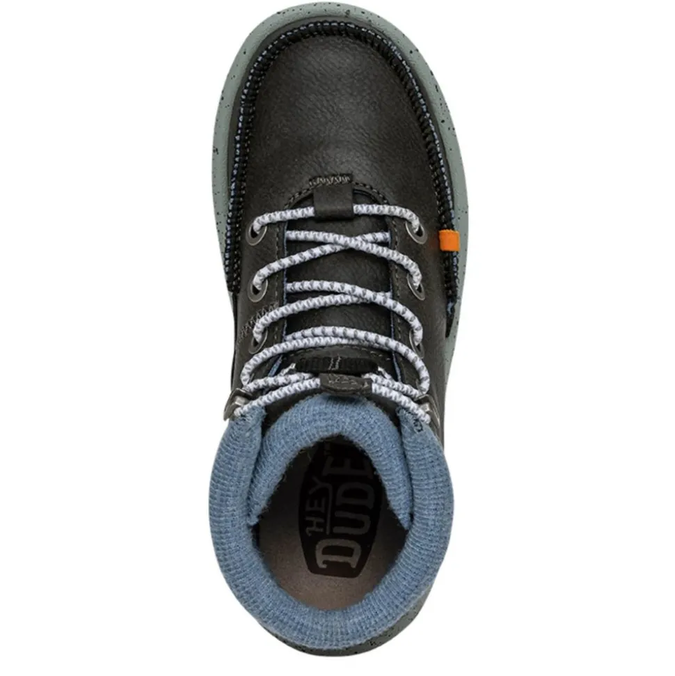 Heydude Boys Little-Big Kid Bradley Youth Leather Boot