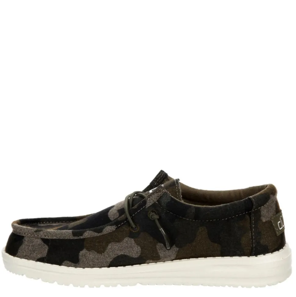 Heydude Boys Little-Big Kid Wally Youth Slip On Sneaker