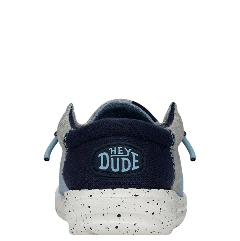 Heydude Boys Wally Toddler Tri Varsity Slip On Sneaker