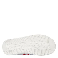 Heydude Boys Wally Youth Patriotic Slip On Sneaker