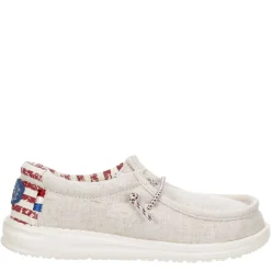 Heydude Boys Wally Youth Patriotic Slip On Sneaker