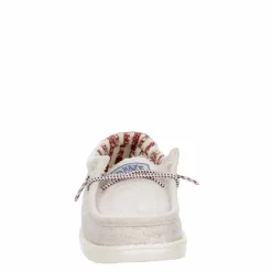 Heydude Boys Wally Youth Patriotic Slip On Sneaker