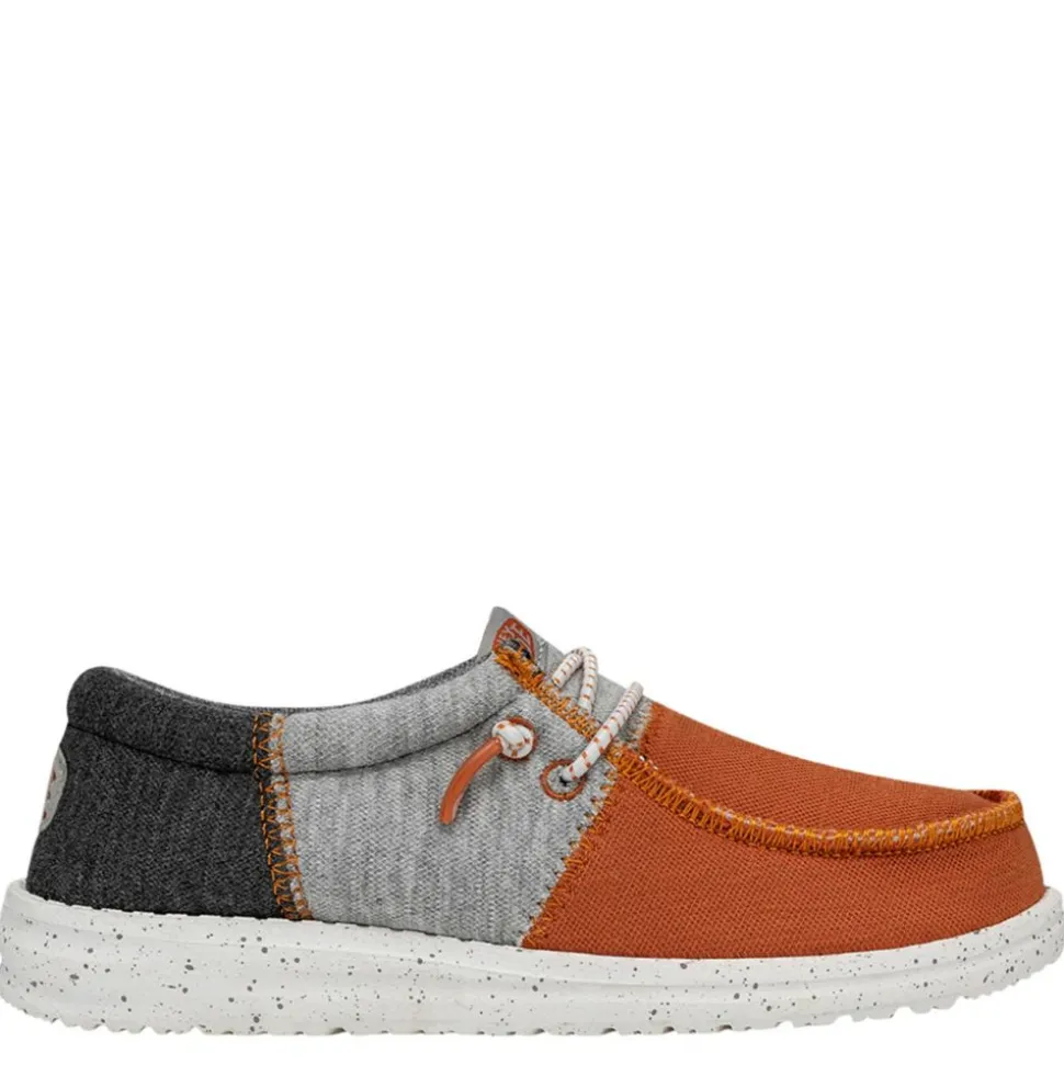 Heydude Boys Wally Youth Tri Varsity Slip On Sneaker