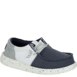 Heydude Boys Wally Youth Tri Varsity Slip On Sneaker