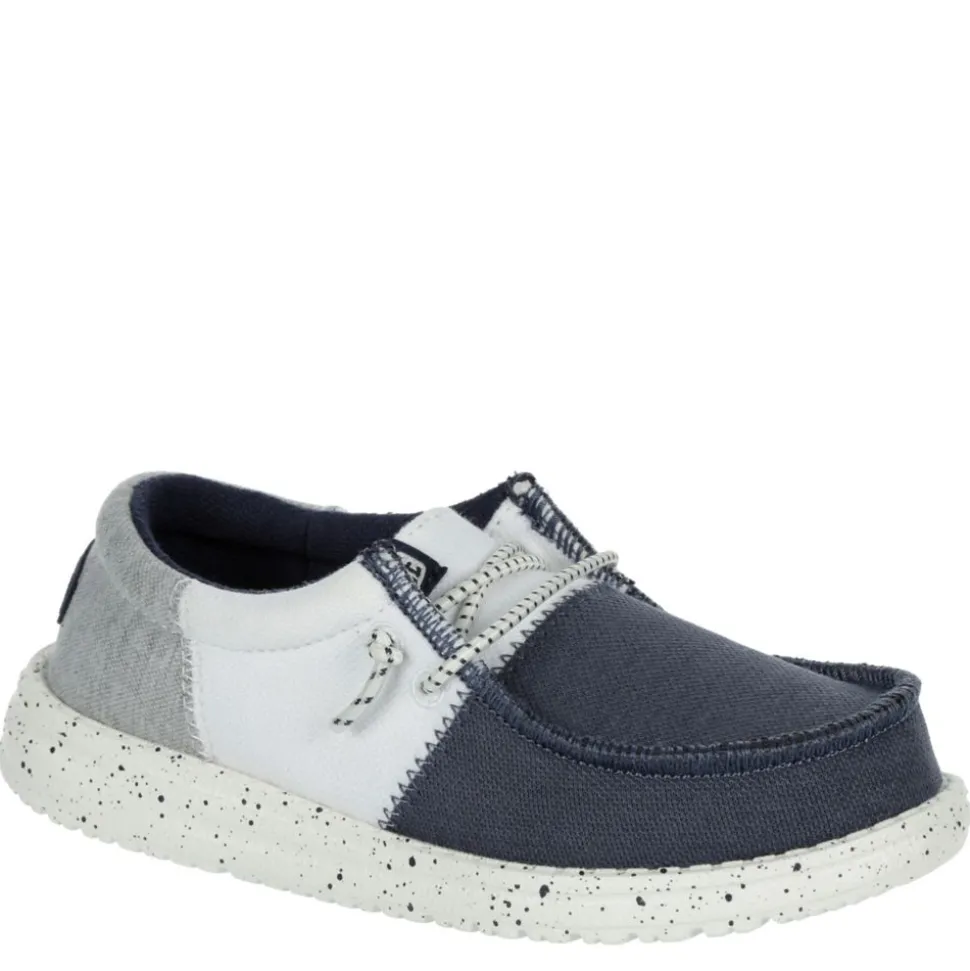 Heydude Boys Wally Youth Tri Varsity Slip On Sneaker