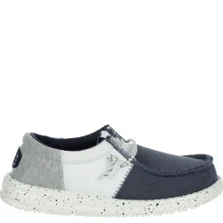 Heydude Boys Wally Youth Tri Varsity Slip On Sneaker