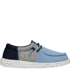 Heydude Boys Wally Youth Tri Varsity Slip On Sneaker