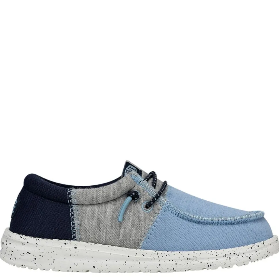 Heydude Boys Wally Youth Tri Varsity Slip On Sneaker