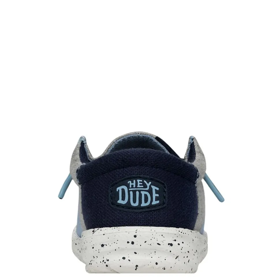 Heydude Boys Wally Youth Tri Varsity Slip On Sneaker