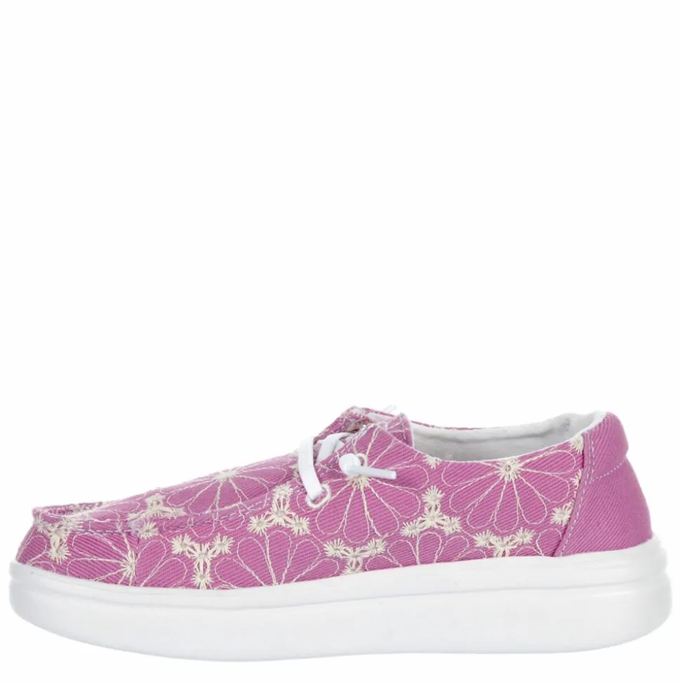 Heydude Girls Wendy Youth Rise Slip On Sneaker